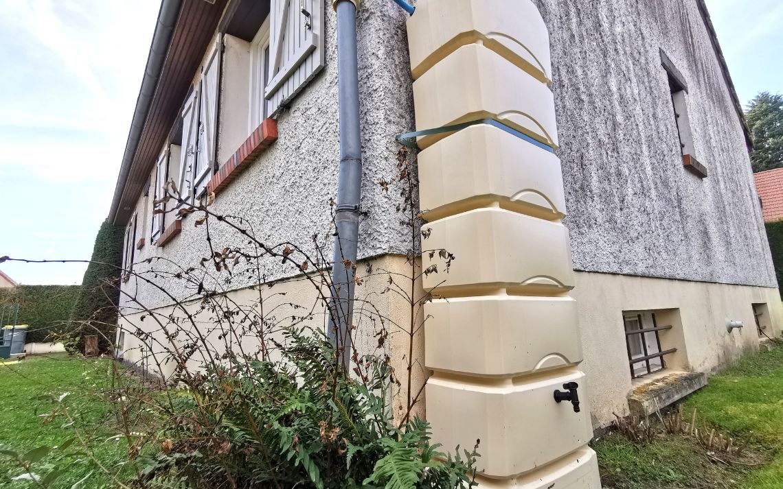 Récupérateur eau de pluie - Crédits photo : Orléans Métropole