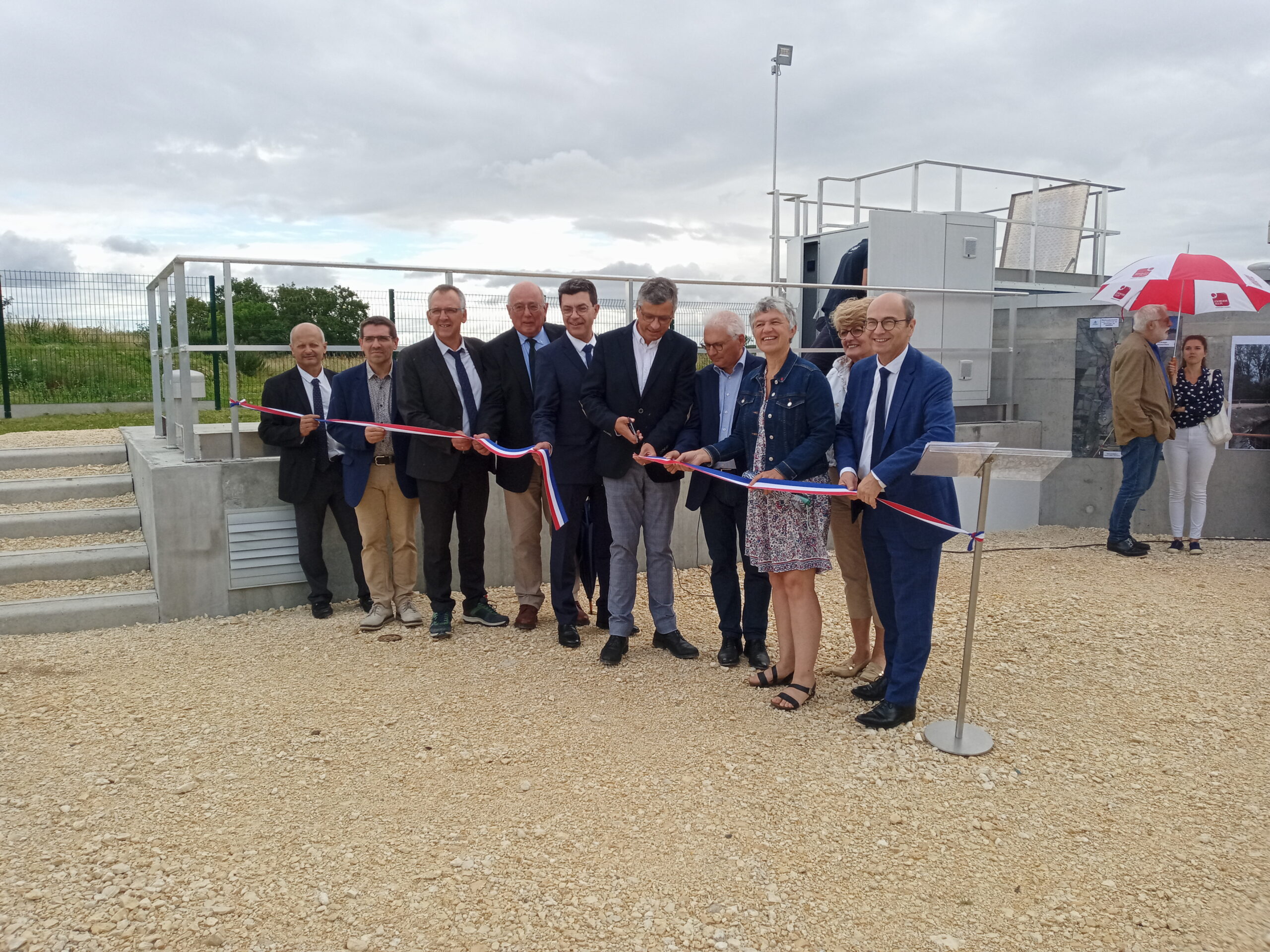 Inauguration du site d'interconnexion - Crédits photo : SMIRNE