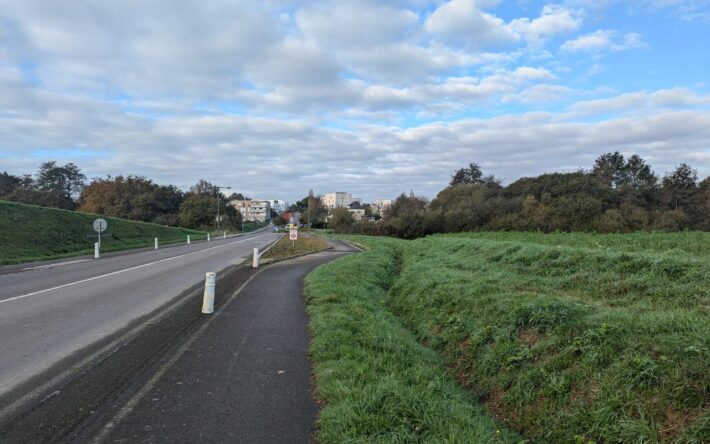 Accès à Vezin-le-Coquet depuis Rennes, vue sur l’écoquartier des Champs Bleus - Crédits photo : Banque des Territoires