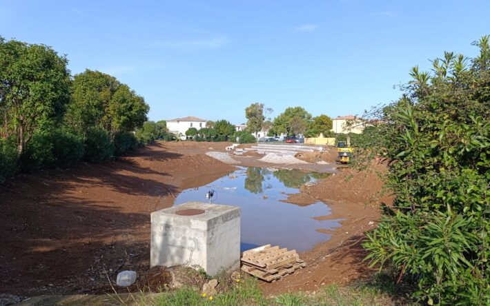 Le Jardin de demain en chantier (fin octobre 24) - Crédits photo : SMBT