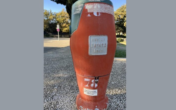 35 des 95 bornes incendie de la commune de Piolenc sont reliées directement à l'eau du Rhône via le canal de Carpentras - Crédits photo : Mairie de Piolenc