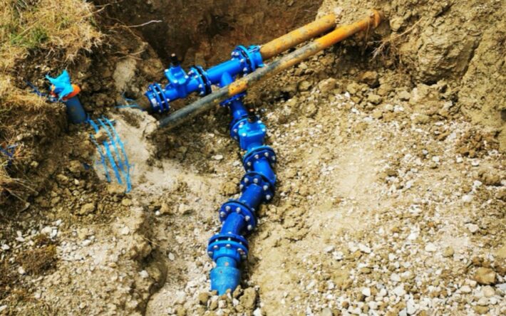 Le chantier a permis de sécuriser les installations du syndicat dans l’éventualité d’une grosse fuite sur le réseau – Crédits photo  : Syndicat Mixte de Production d’eau potable du sud Haute-Marne (SMIPEP)