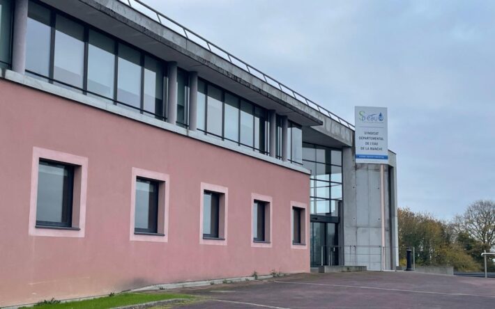 Siège du SDEAU50, à Saint-Lô – Crédits photo : SDEAU50