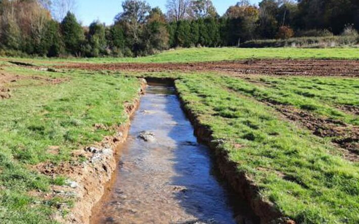 Le nouveau lit est crée avec une profondeur de seulement 50 cm et d'une largeur de 2 mètres - Crédits photo : SMBMA