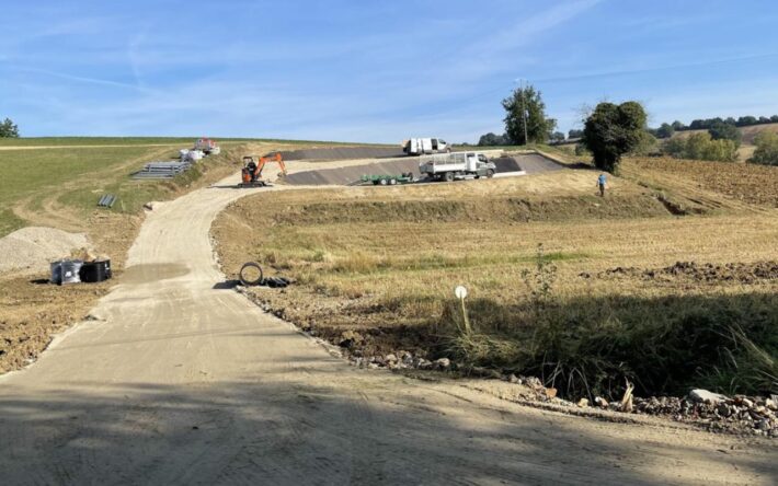 Chantier en cours - Crédits photo : Eau 47