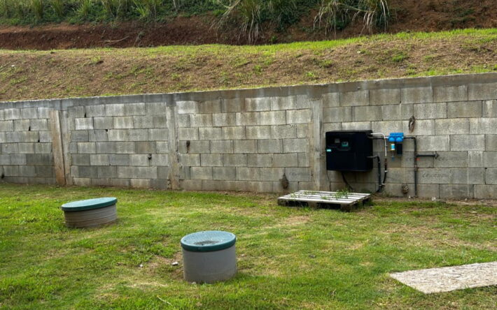 Récupérateur d'eau de pluie des gîtes de la ville - Crédits photo : Ville du Lorrain